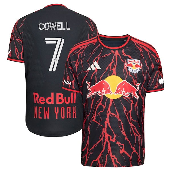 Eric Maxim Choupo Moting NEW York RED Bulls Adidas Youth 2026 THE Rooted KIT Replica Jersey Black 2026
