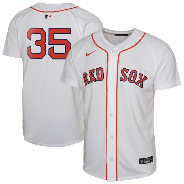 Garrett Crochet Boston RED SOX Nike Youth Limited Player Jersey White 2025/26