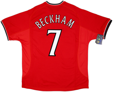 Manchester United Thuisshirt 2000/02