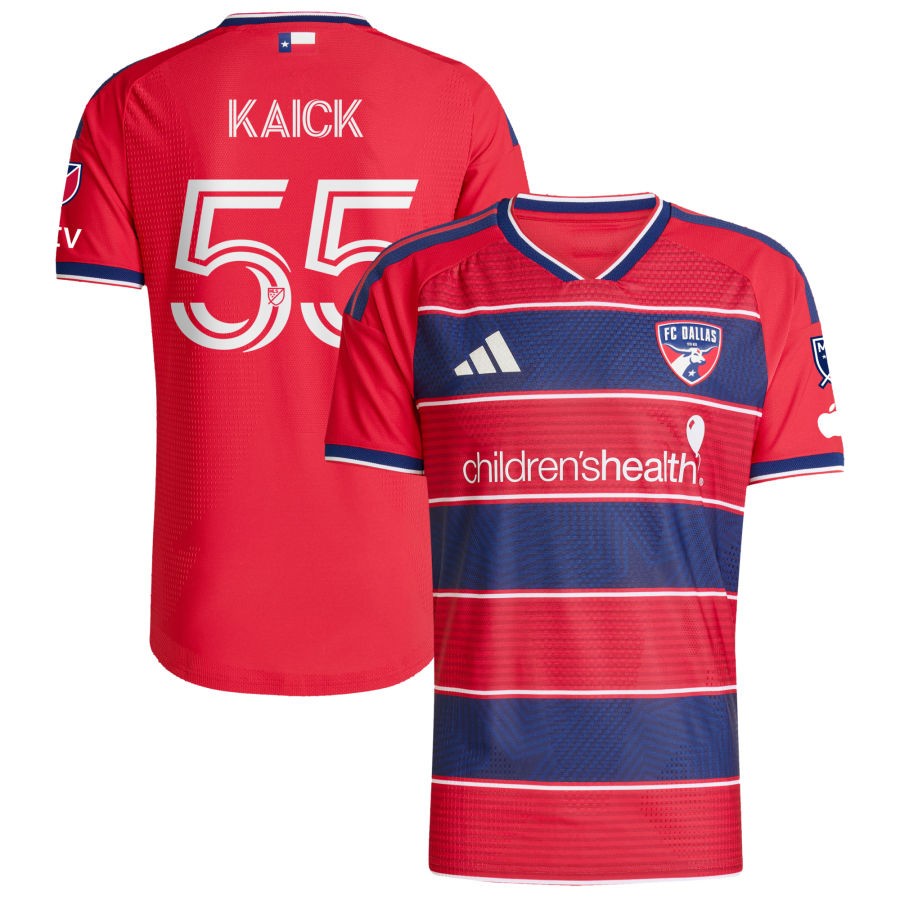 FC Dallas Adidas 2026 DNA KIT ON Field Authentic Patch Custom Jersey RED 2026