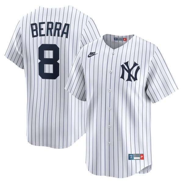 Yogi Berra NEW York Yankees Nike Cooperstown Collection Limited Jersey White 2026/27