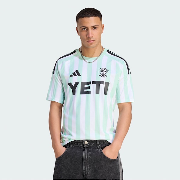 Austin FC Adidas 2026 THE Rooted KIT Replica Jersey White 2026