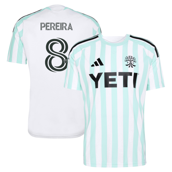 Daniel Pereira Austin FC Adidas 2026 THE Rooted KIT Replica Jersey White 2026