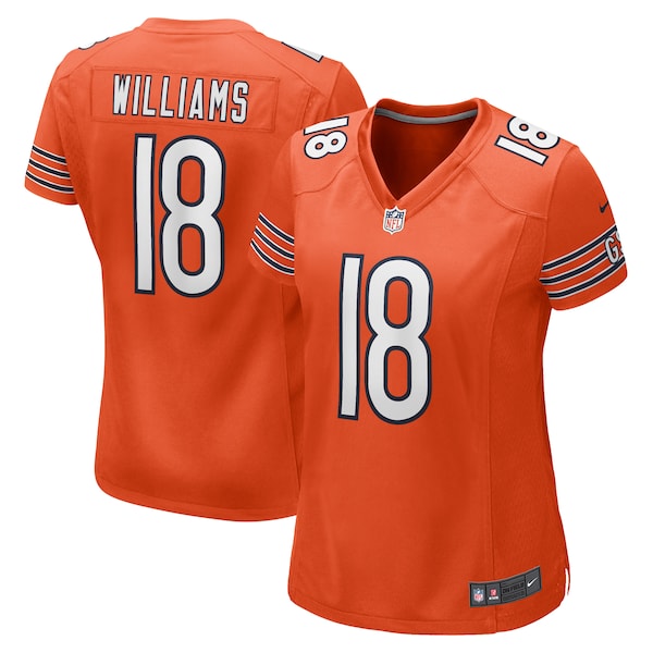 Camiseta Nike Game de la 3ª Equipación DEL Chicago Bears Naranja Caleb Williams Mujer 2025/26