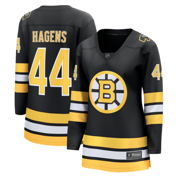 Fanatics James Hagens Black Boston Bruins Breakaway Jersey 2025/26