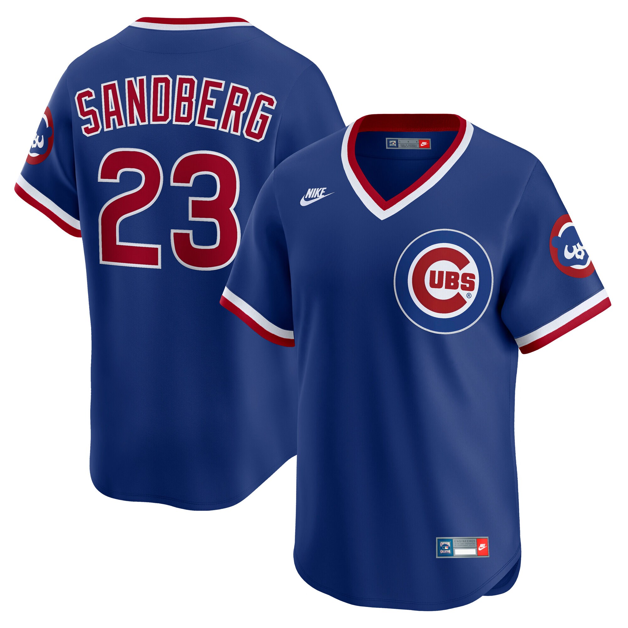 Ryne Sandberg Chicago Cubs Nike Throwback Cooperstown Collection Limited Jersey Royal 2025/26