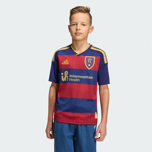 Real Salt Lake Adidas Youth 2026 THE Switchback Replica Jersey RED 2026