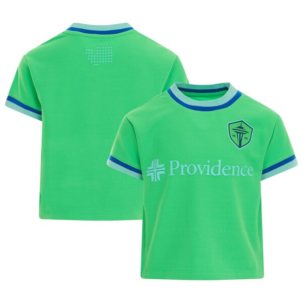 Seattle Sounders FC Adidas Toddler 2026 the Evergreen State KIT Replica Jersey Rave Green 2026