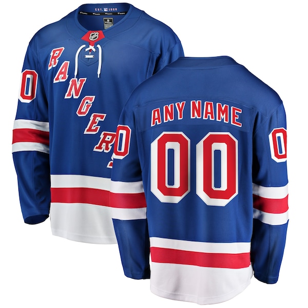 Mika Zibanejad NEW York Rangers Fanatics Womens Breakaway Player Jersey Blue 2025/26