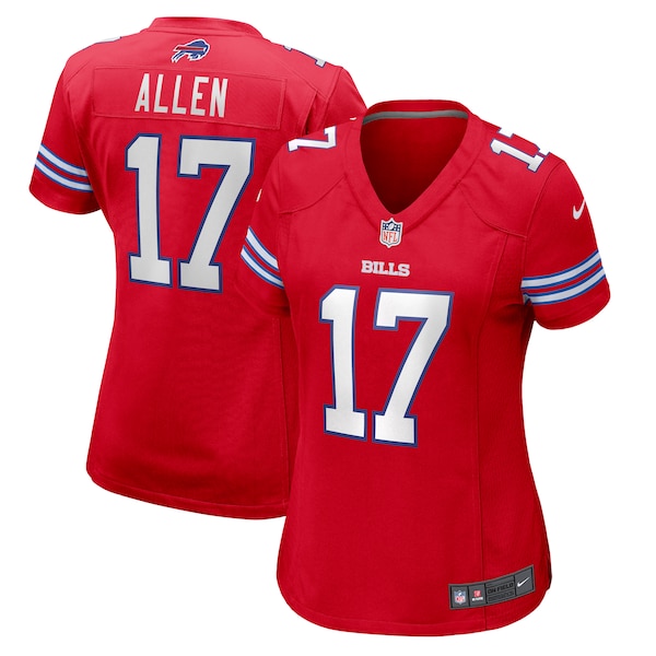 Camiseta Nike Game Secundario de la 3ª Equipación DEL Buffalo Bills Rojo Josh Allen Mujer 2025/26