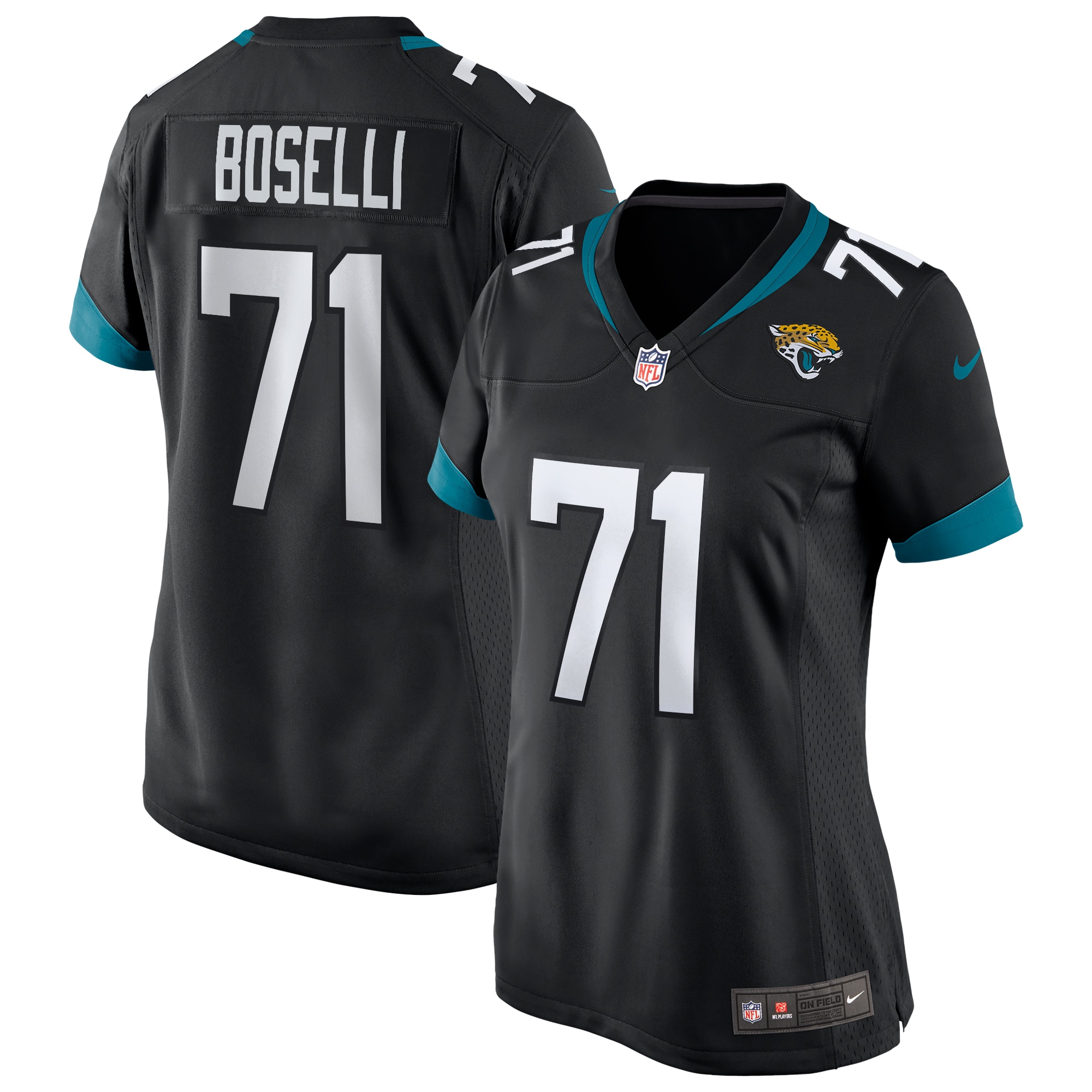 Tony Boselli Jacksonville Jaguars Nike Womens Game Retired Player Jersey Black 2025/26