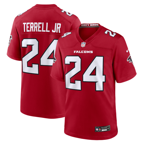 AJ Terrell Atlanta Falcons Nike Game Jersey RED 2025/26