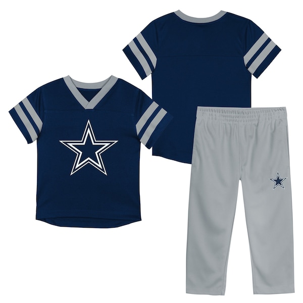 Dallas Cowboys Toddler RED Zone Jersey and Pants SET Navy 2026/27