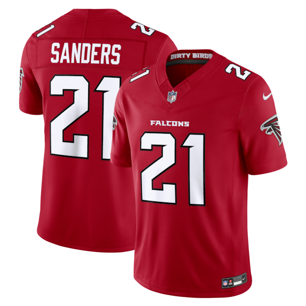 Deion Sanders Atlanta Falcons Nike Womens Retired Player Game Jersey RED 2025/26