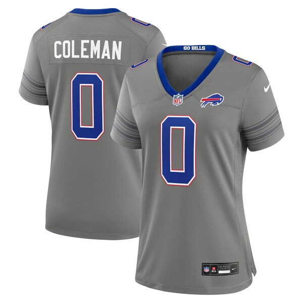 Keon Coleman Buffalo Bills Nike Nickel City Game Jersey Gray 2025/26