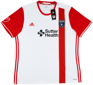 San Jose Earthquakes Away Shirt 2016/17
