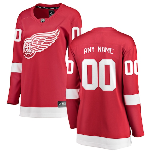 Detroit Red Wings Fanatics Breakaway Custom Jersey RED 2026/27