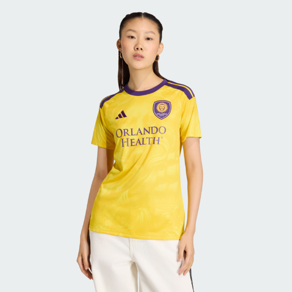 Orlando City SC Adidas Womens 2026 Sunken Treasure KIT Replica Jersey Gold 2026