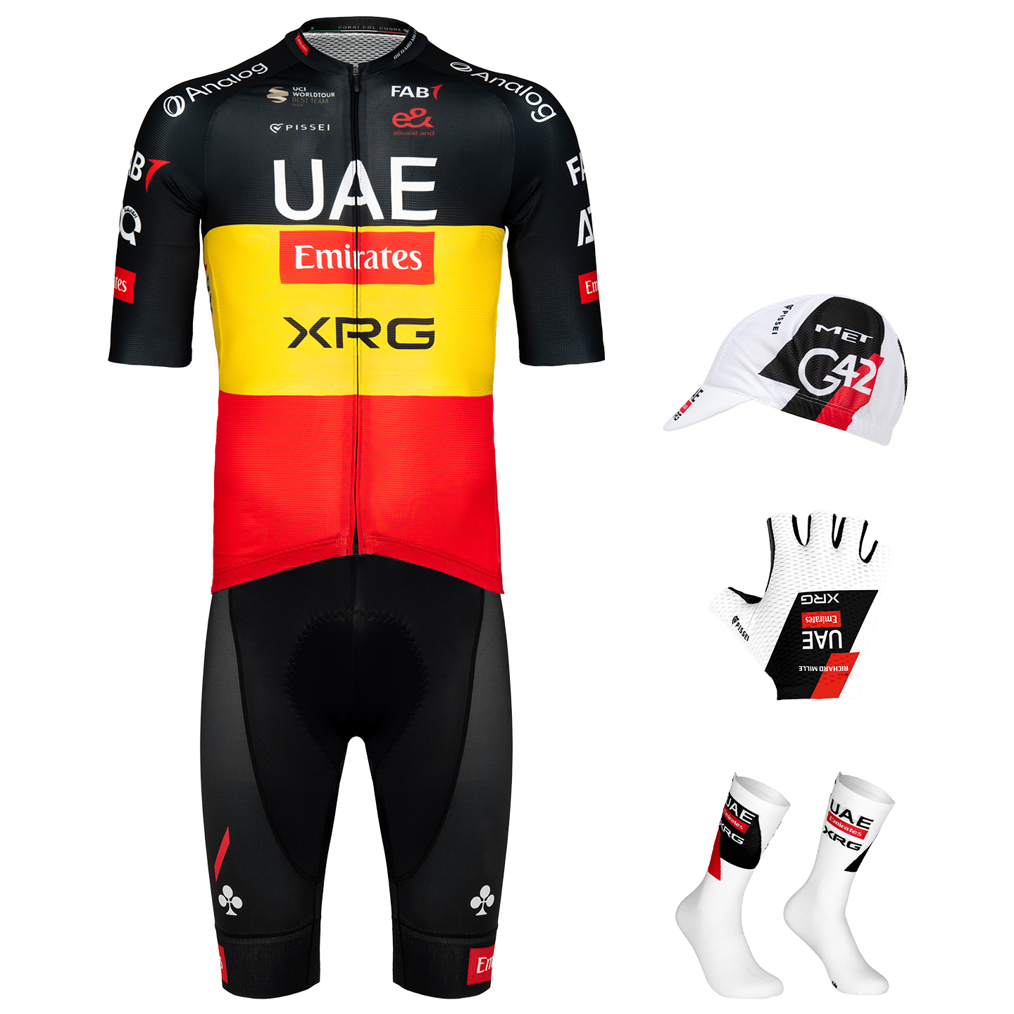 UAE Team Emirates Set (Trikot + Hose) 2026