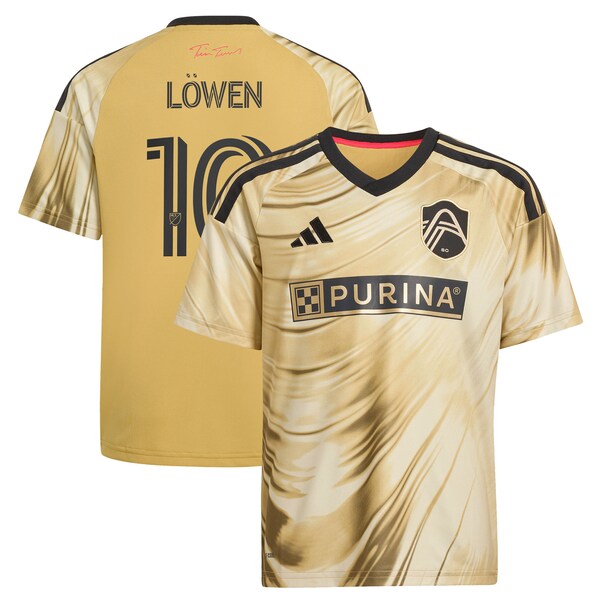 Adidas Eduard Lowen Yellow ST Louis City SC 2026 the Tina Turner KIT Replica Jersey 2026