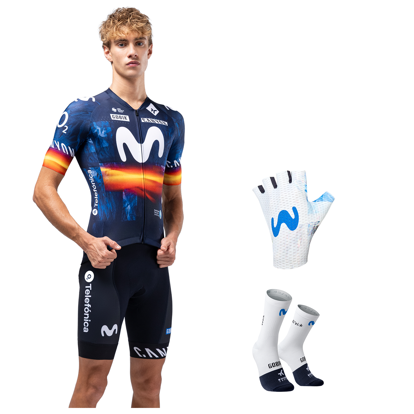 Movistar Team Set (Trikot + Hose) 2026