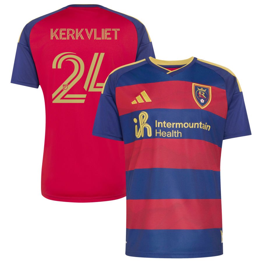 Real Salt Lake Adidas 2026 the Switchback Replica Jersey RED 2026