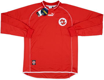 Switzerland Home Shirt 2000/01
