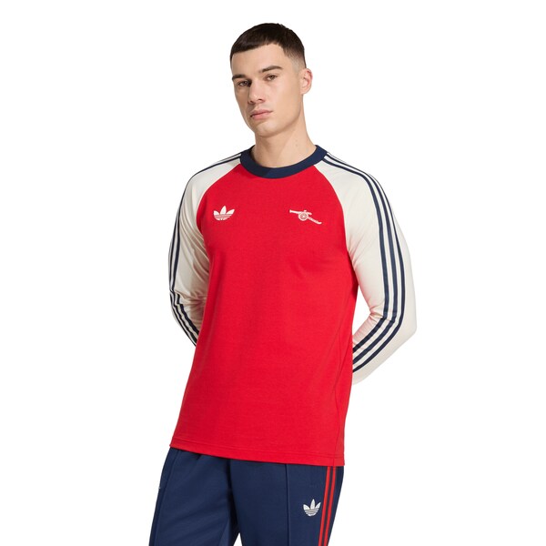 Maglia A Maniche Lunghe Adidas Originals Arsenal Rossa 2025/26