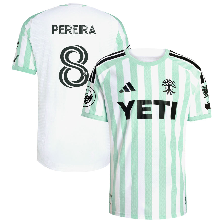 Austin FC Adidas 2026 THE Rooted KIT ON Field Authentic Patch Custom Jersey White 2026