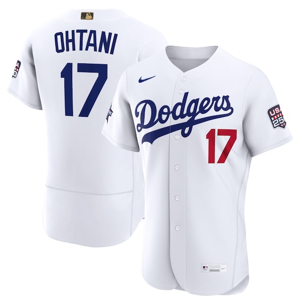 2026 ALL Star Game LOS Angeles Dodgers Shohei Ohtani Nike White Authentic Jersey 2026
