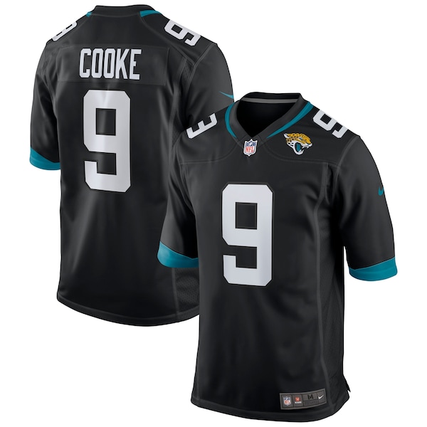 Logan Cooke Jacksonville Jaguars Nike Game Jersey Black 2026/27