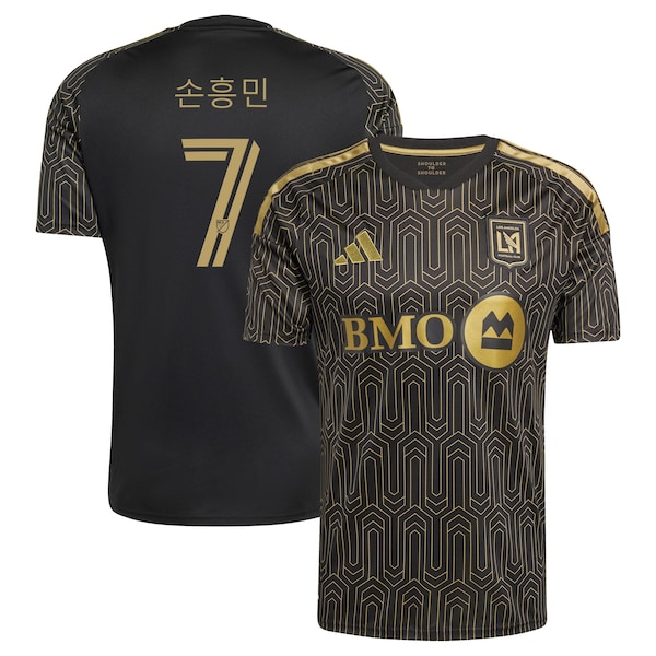 Los Angeles FC Lafc Adidas 2026 Primary KIT Replica Jersey Black 2026