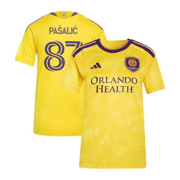 Adidas Marco Pasalic Gold Orlando City SC 2026 Sunken Treasure KIT Replica Jersey 2026