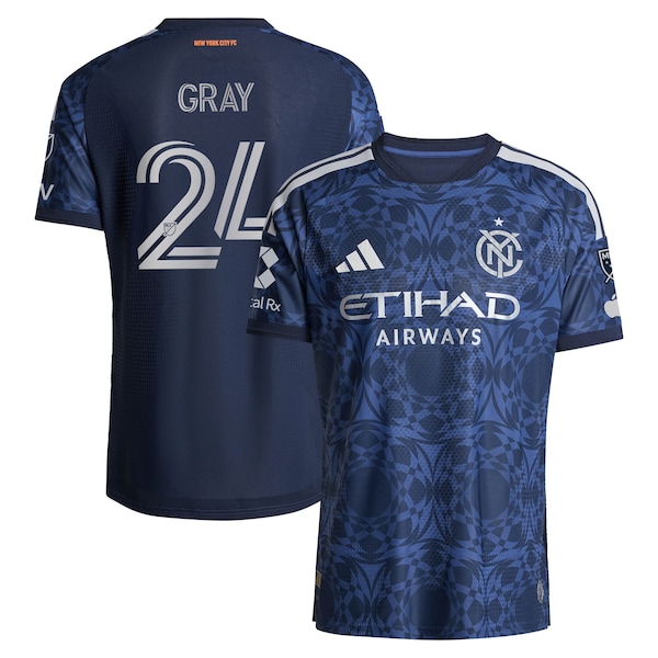 Aiden Oneill NEW York City FC Adidas Youth 2026 THE ALL Nations KIT Replica Jersey Blue 2026