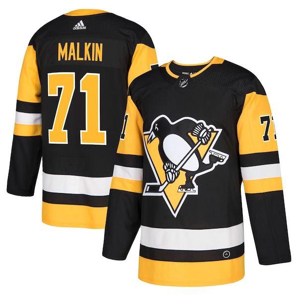 Adidas Evgeni Malkin Black Pittsburgh Penguins Authentic Player Jersey 2026/27