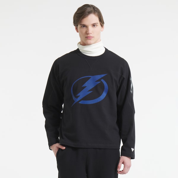 Tampa BAY Lightning Todd Snyder BY Fanatics Heavyweight Football Jersey Black 2025/26