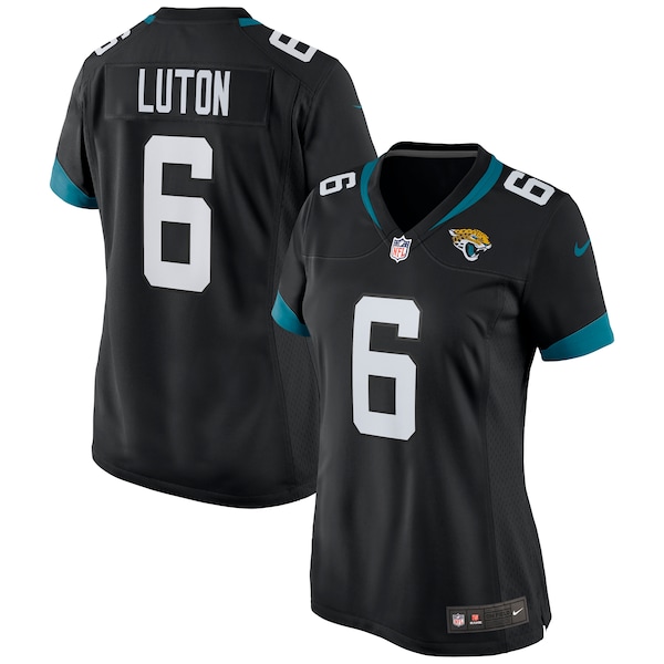 Jake Luton Jacksonville Jaguars Nike Womens Game Jersey Black 2025/26