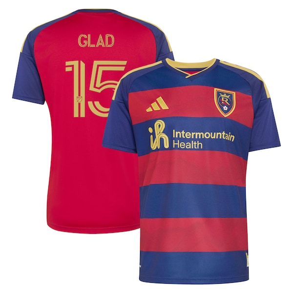 Justen Glad Real Salt Lake Adidas 2026 THE Switchback Replica Jersey RED 2026