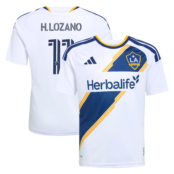 Hirving Lozano la Galaxy Adidas 2026 the Velocity KIT Replica Jersey White 2026
