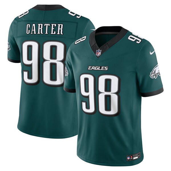 Nike Jalen Carter Trikot IN Mitternachtsgrün Philadelphia Eagles Team Vapor Fuse Limitierte Auflage 2026/27
