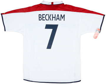 England Home Shirt 2003/05
