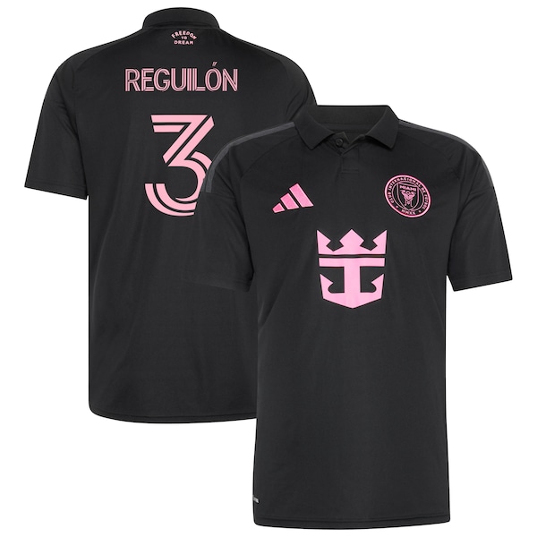 Sergio Reguilón Inter Miami CF Adidas 2026 Presagio Replica Jersey Black 2026