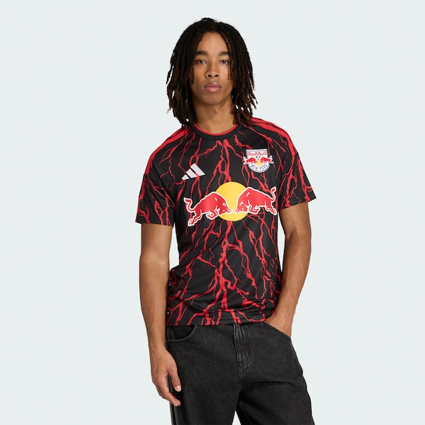 NEW York RED Bulls Adidas 2026 THE Rooted KIT Replica Jersey Black 2026