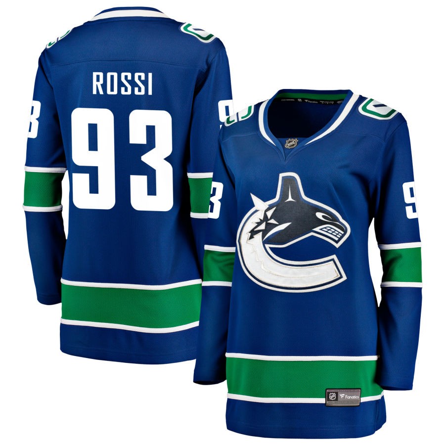 Vancouver Canucks Fanatics Breakaway Custom Jersey Blue 2026/27
