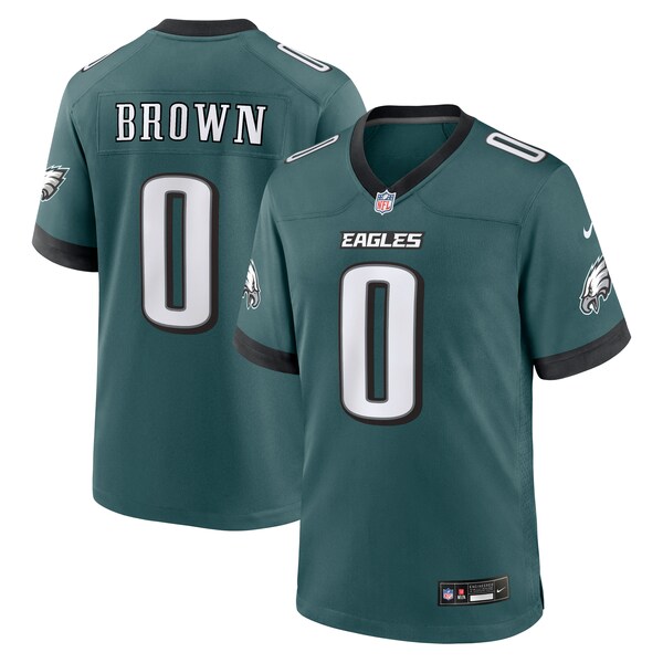 Marquise Brown Philadelphia Eagles Nike Team Game Jersey Midnight Green 2025/26