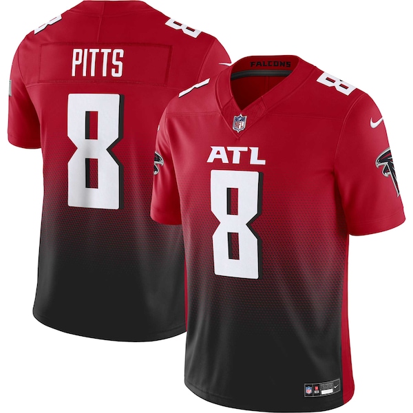 Kyle Pitts Atlanta Falcons Nike Vapor Fuse Limited Jersey RED 2025/26