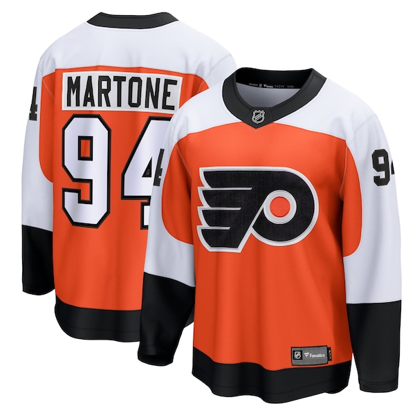 Porter Martone Philadelphia Flyers Fanatics Breakaway Jersey Orange 2026/27