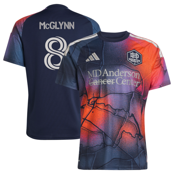 Jack Mcglynn Houston Dynamo FC Adidas 2026 Mission Control Replica Jersey Blue 2026