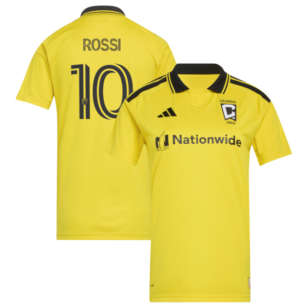 Columbus Crew Adidas Youth 2026 THE Crafted FOR Excellence KIT Replica Jersey Gold 2026