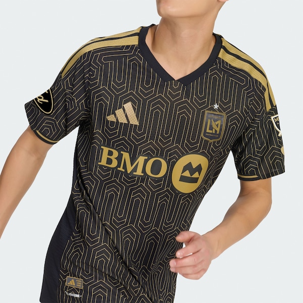 Lafc Adidas 2026 Primary KIT ON Field Authentic Patch Jersey Black 2026